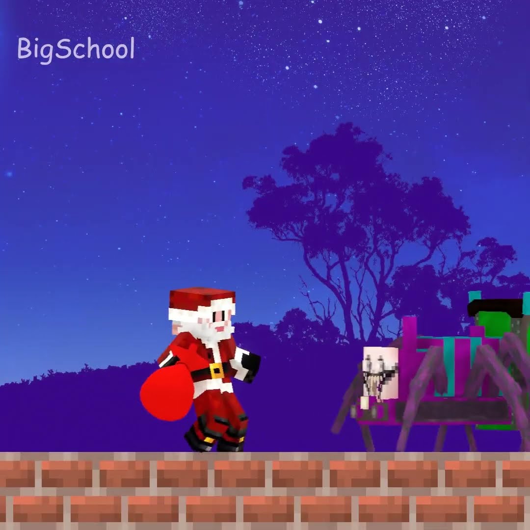 Help Santa Claus escape Choo-Choo Charles and continue giving presents! ???