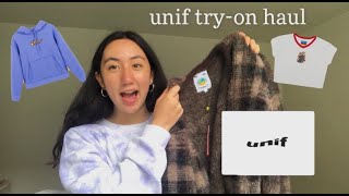 a small unif try-on haul