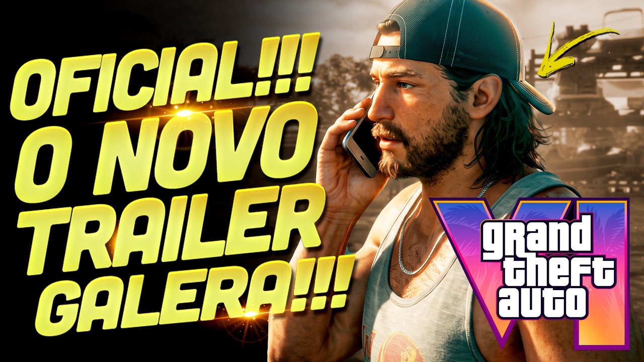 PARA TUDO QUE SAIU NOVO TRAILER DE GTA VI, GALERA!!!! TRAILER DE LANÇAMENTO