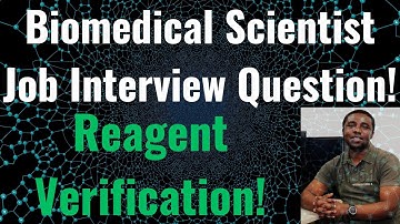 Reagents Verification & Validation! II Dr Emmanuel Ogbodo II @GoodBMSJobs