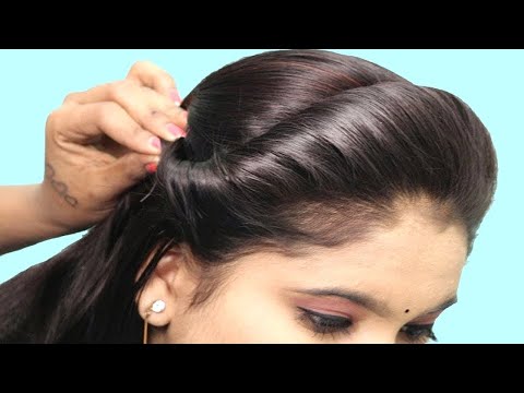 Super Cute Front Hairstyle for Wedding/Function || Front Hairstyle For Girls || Easy Party Hairstyle @PlayEvenFashions