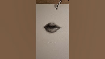 How to draw lips ✨️ Pt.1 #drawing #howtodraw #art #shorts