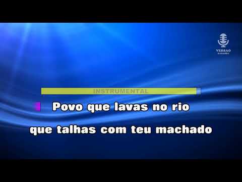 ♫ Demo - Karaoke - POVO QUE LAVAS NO RIO - Amália Rodrigues
