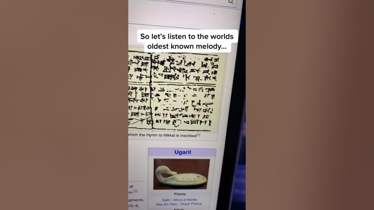 The worlds oldest song #old #song #shorts