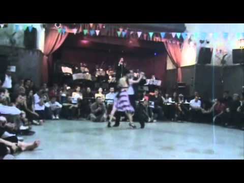 CECILIA CAPELLO Y DIEGO AMORIN CON LA ORQUESTA TIPICA SANS SOUCI 1/3
