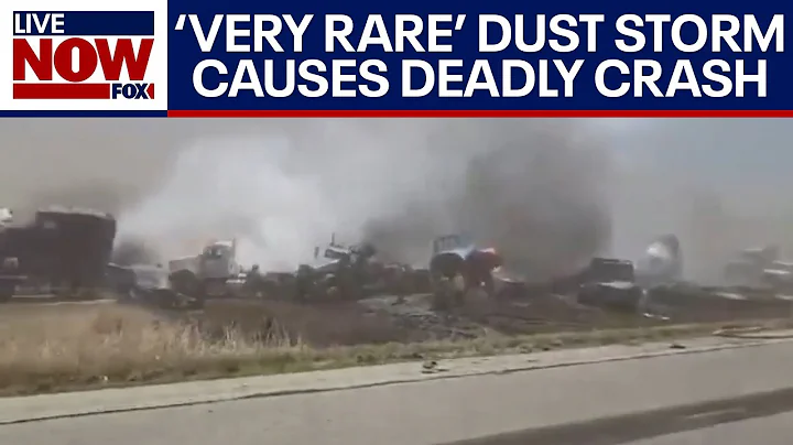 6 dead, 30 injured after 'very rare' dust storm causes massive crash in Illinois | LiveNOW from FOX