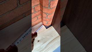 easy trick is measuring the timber floor angle with tehalang's mast #woodworking #wooddesigner #diy