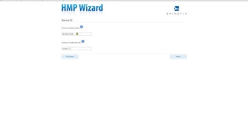 Using HMP Wizard