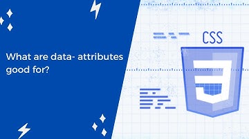 What are data- attributes good for?