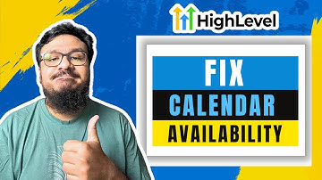 Problemen met GoHighLevel Calendar oplossen - Beschikbaarheidsproblemen eenvoudig oplossen