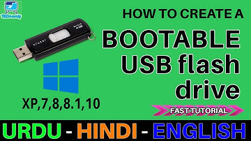 Create a Bootable USB for any Windows - 1 Minute time saving Tutorial | TECH-mAdy