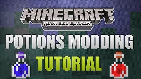 Minecraft Xbox 360 - How To Mod Potions Tutorial