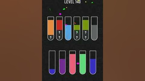 Water Sort Puzzle Level 140 | Level 140