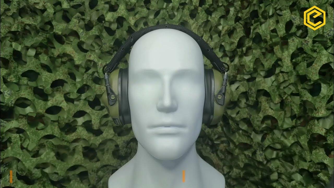 Активные наушники EARMOR ME4 GREEN - YouTube