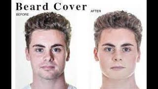 HOW TO COVER 5 O'CLOCK SHADOW W/ MAKEUP!