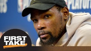 Stephen A. and Max debate what Kevin Durant s ankle injury means for Warriors First Take ESPN