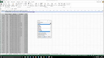 Sort and Subtotal in Excel