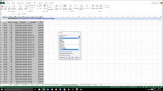 Sort and Subtotal in Excel
