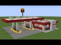 Minecraft - How to build a gas station