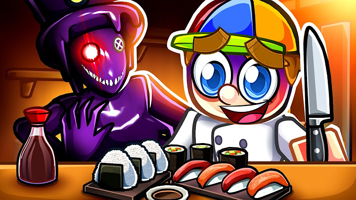 NEVER EAT SCARY SUSHI...