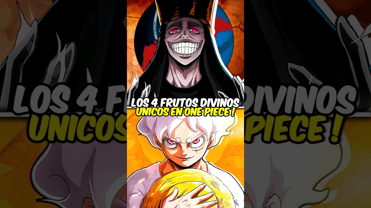 ¡Los 3 frutos divinos en One Piece! 🤔😱 #onepiece #animeshorts #kaido#onepieceteoria #luffy