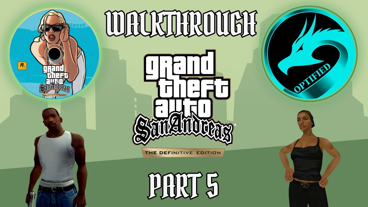 GTA San Andreas Definitive Edition Walkthrough Part 5 | Full Gameplay w ...