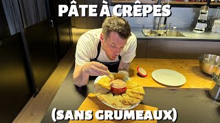 RECETTE DE NORBERT : PÂTE À CRÊPES SANS GRUMEAUX !