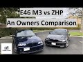 E46 M3 vs. E46 ZHP: Are ZHP’s Better Cars Than An M3??