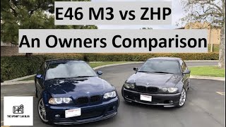 E46 M3 vs. E46 ZHP: Are ZHP’s Better Cars Than An M3??