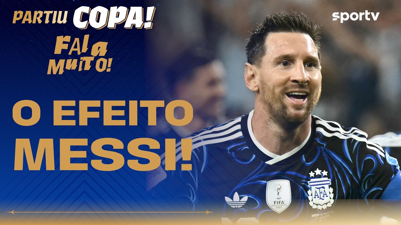 MESSI TRANSFORMOU A ARGENTINA? | Fala Muito | Partiu Copa | Copa do Mundo 2026 | sportv
