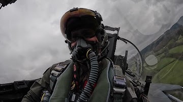 Low-level flying through the Mach Loop