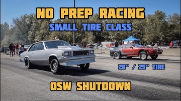 NO PREP RACING | SMALL TIRE CLASS | OSW SHUTDOWN | 28/29" TIRE MAX, $200 BUY-IN | C.F.RACING