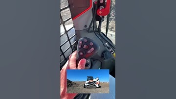 Bobcat Skid Steer Control Patterns | #Shorts