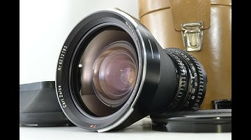 Recommend film camera Lens collection HASSELBLAD CARL ZEISS Distagon T* C 40mm F4 Black Lens Japan