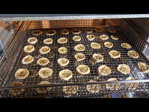 Dehydrated Banana Chips, Cuisinart Digital Air Fryer Toaster Oven