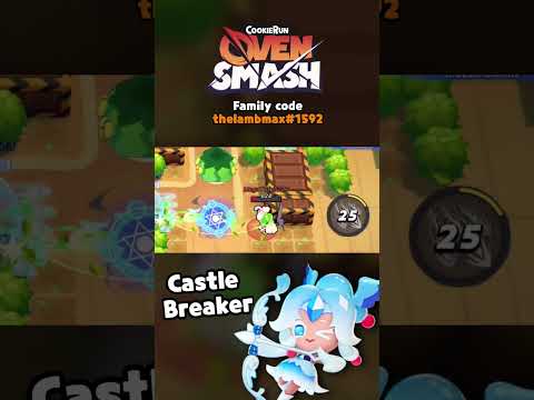 Castle breaker (cookie run ovensmash// blue flushy cookie) #cookierunespañol #cookierunovensmash