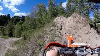 Hill climb Enduro Ktm 200