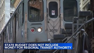 Illinois budget does not include money for Chicago-area public transit funding