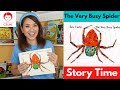The Very Busy Spider | Storytelling for Kids | Farm Animals | 故事书 | 구연동화