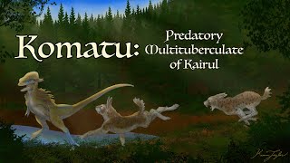 The Komatu: 'Dire Hare' Multituberculate Predator of Kairul | Speculative Evolution Creature