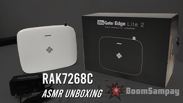 Indoor LoRaWAN Gateway With LTE Capability? | RAK7268C WisGate Edge Lite 2 | ASMR Unboxing