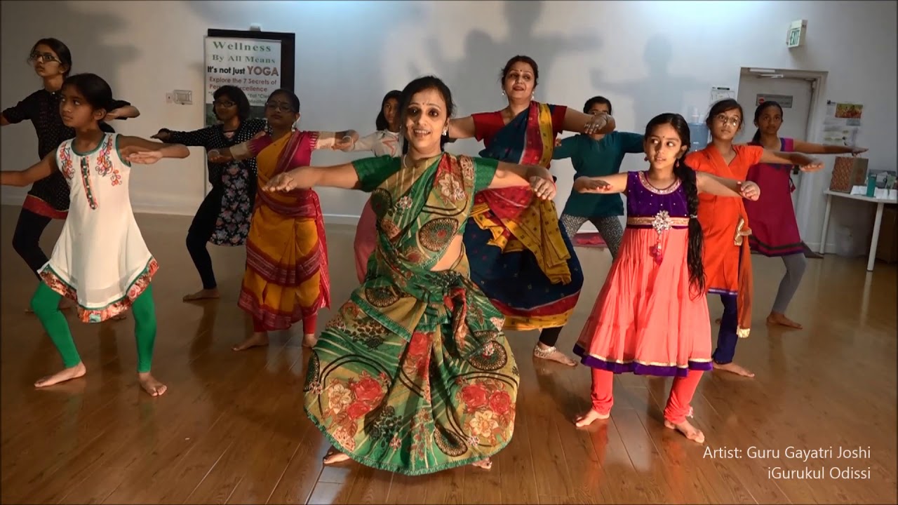 Fundamentals of Odissi Dance - Chowka Stepping #1