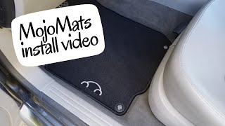 Genuine Volkswagen New Beetle Floor Mats - Install: MojoMats Carpeted Mats (Black) (fits 1998-2010)