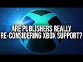 Are publishers really considering dropping xbox support