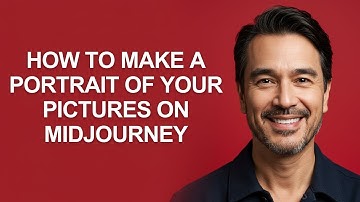 How to Make a Portrait Of Your Pictures on Midjourney - KevinHowTo