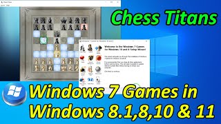 Chess Titans || How to install windows 7 games in windows 10,11 || Chess Game || দাবা খেলা #TechBD screenshot 1