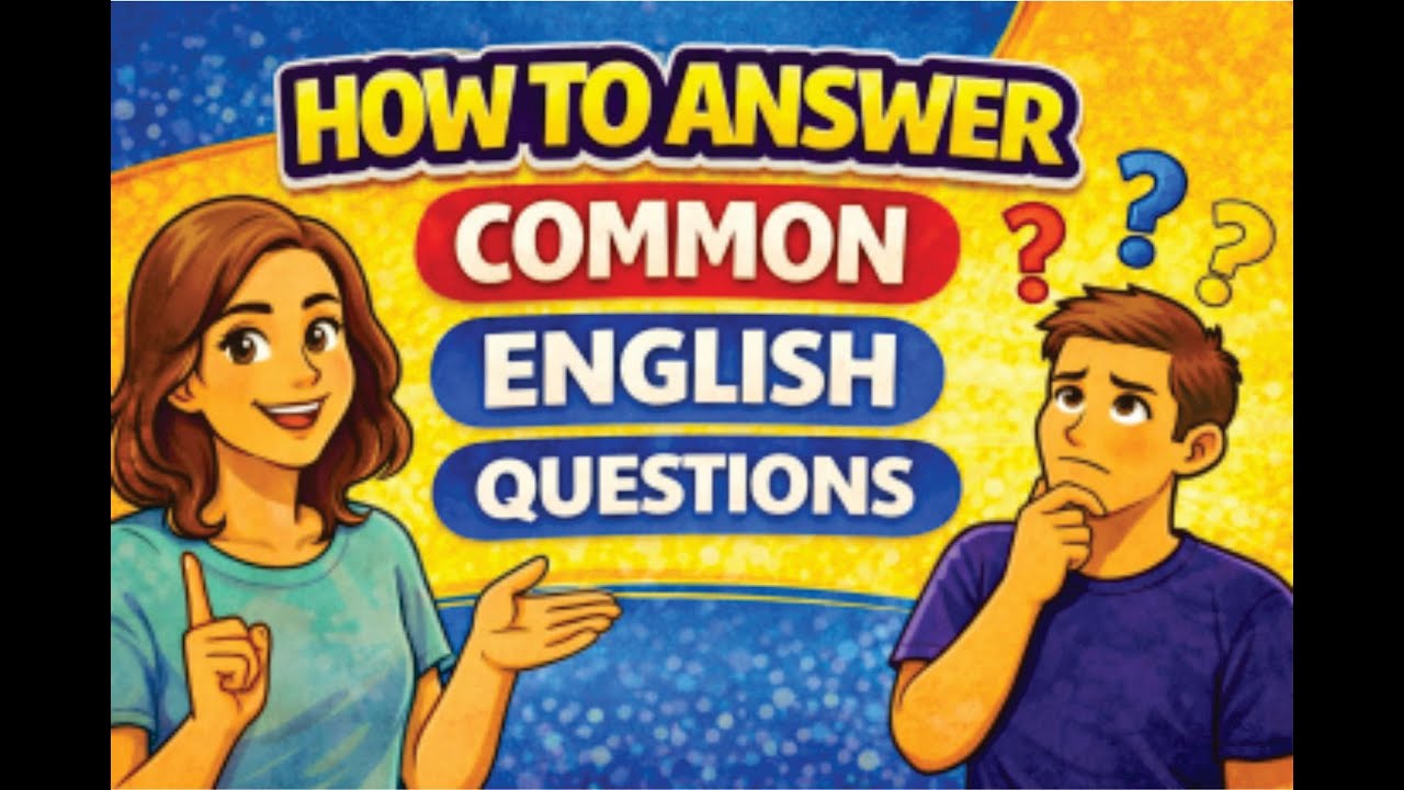 How to Answer Common English Questions | Easy English Conversation Practice (B1)