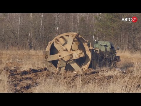 Землеройная машина для отрывки котлованов МДК-3 рыл котлован в Чернобыле. Поехали!