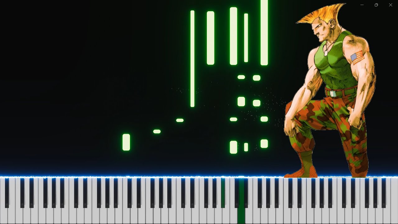Guile's Theme - Emotional Piano Cover