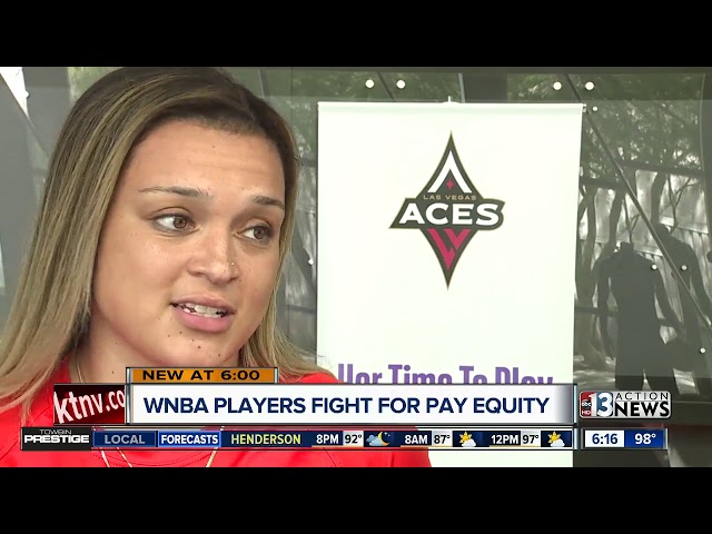 WNBA players fight for equal pay